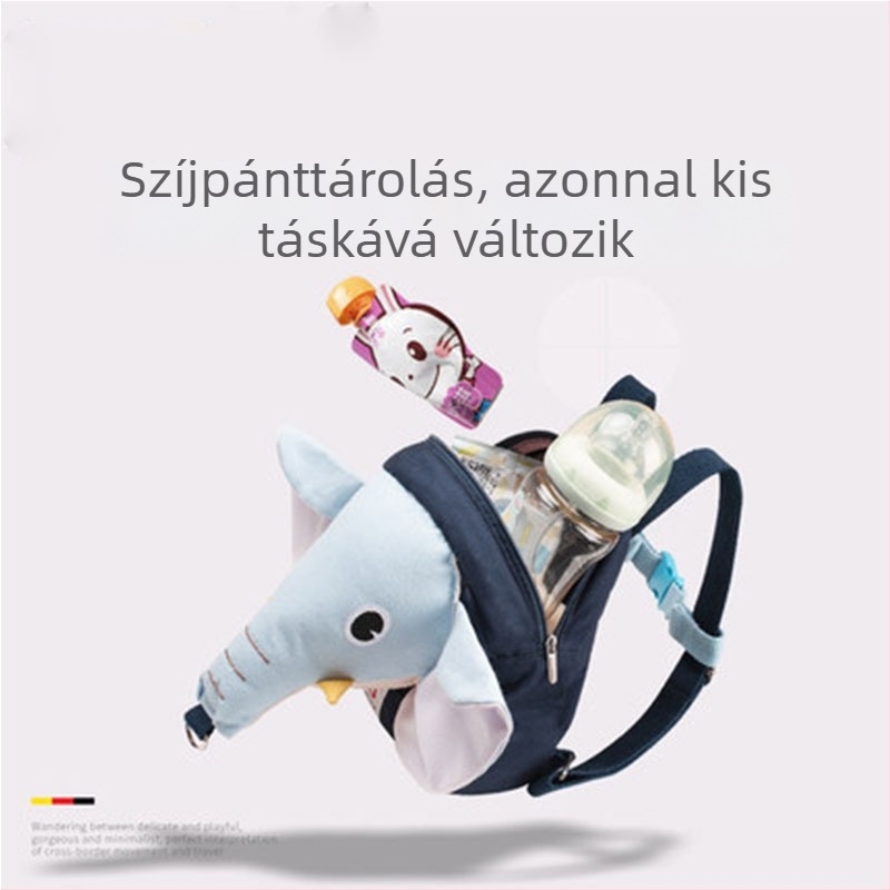 Gyermekeknek szánt anti-elvesztés hátizsák húzókötéllel és többfunkciós biztonsági zárral – nem importált, 100 darabos csomag