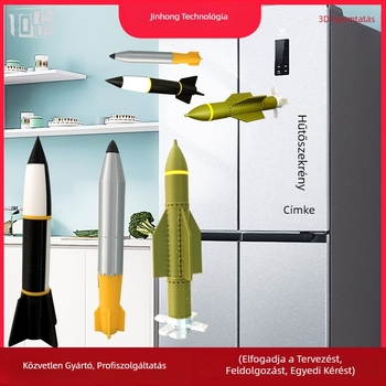 Hadsereg modell AIM-120 Hellfire — PLA 3D nyomtatás, modern művészeti stílus, medál, testreszabható
