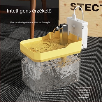 Csendes itató háziállatoknak — automata vízfolyású itató macskáknak és kutyáknak