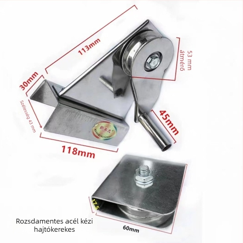 Zászlórúd görgő, 304 rozsdamentes acél, Chaoshengye, modell 201