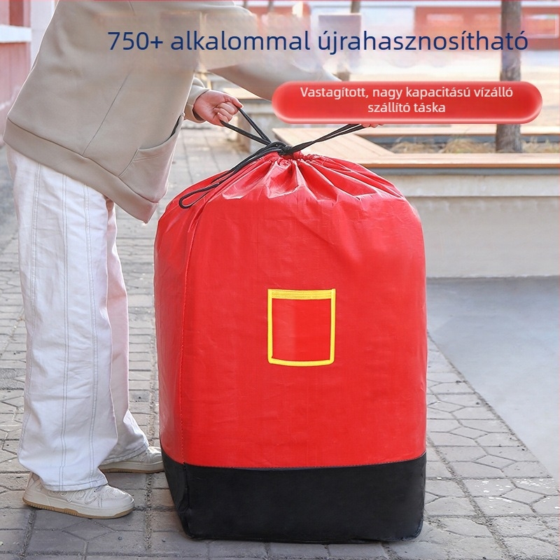 Ton zsák expressz átviteli célra - PE bevont szövött zsák, négyzetes alj, teherbírás 1–50