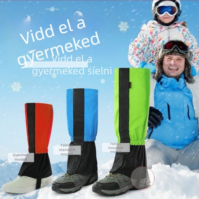 Ultrakönnyű kültéri lábvédő nőknek és férfiaknak – vízálló, lélegző cipővédő hegymászáshoz és sivatagban, hóvédelmi funkcióval