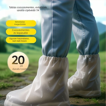 Túra és hegymászás cipővédők, egyszer használatos, csúszásmentes, vastagodott és kopásálló, származás Yiwu, márka Friendly, anyag PE, egyszerű stílus