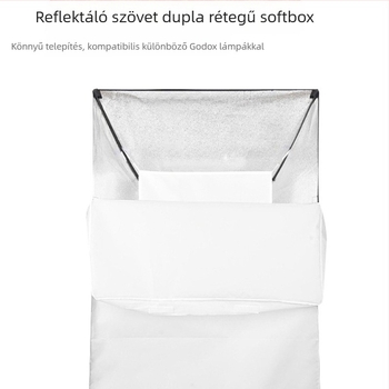 Softbox stúdió világításhoz — Shenniu, lágy fényű anyag, modell: Más