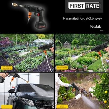 Fusuri elektromos autómosó pisztoly, automata permetező, 600W, 2,1 kg