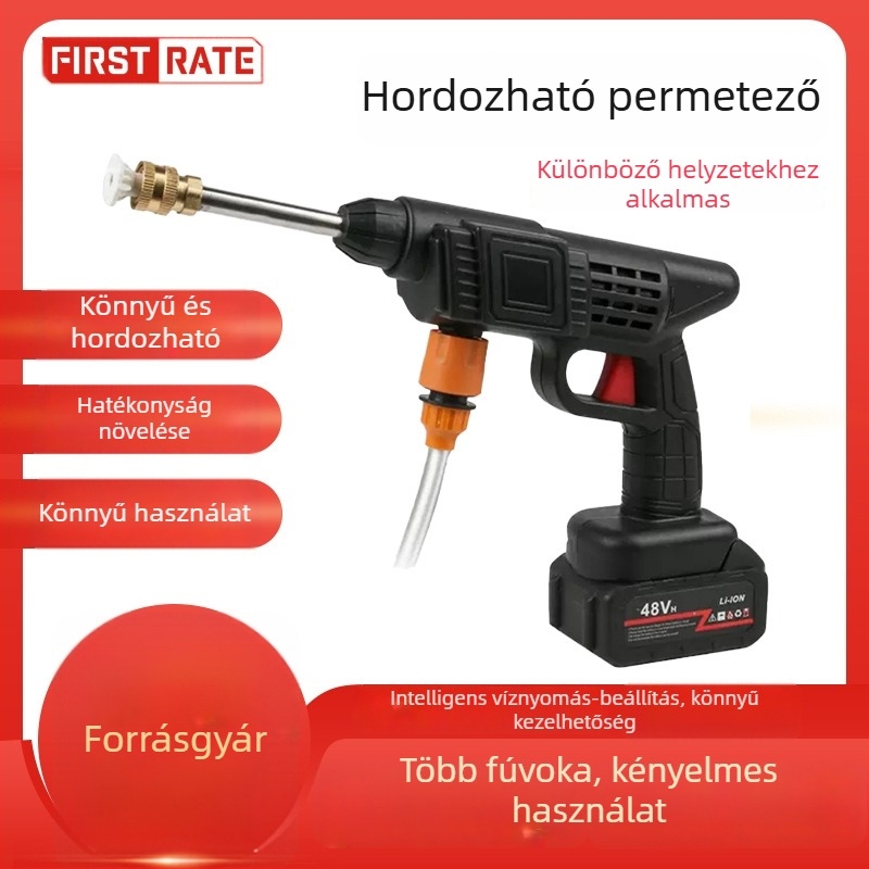 Fusuri elektromos autómosó pisztoly, automata permetező, 600W, 2,1 kg