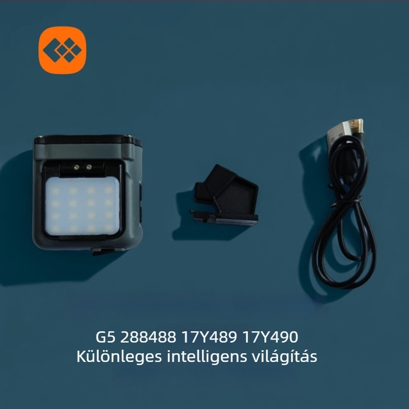 Permetpisztoly intelligens töltéssel, LED megvilágító fény, nagy fényerő, hosszú akkumulátor-élettartam, vízálló