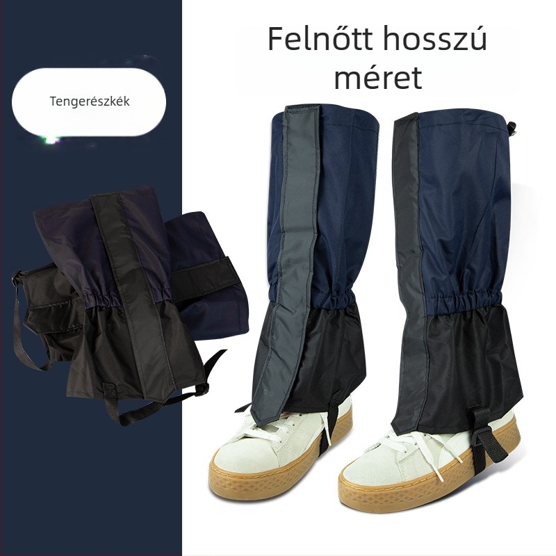 Hóvédő gaiterek túrázáshoz: vízálló és lélegző, meleg, kopásálló, poliészter rostból