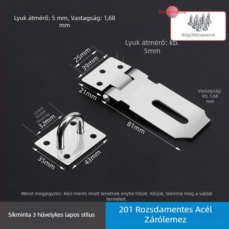 Ajtózár csap – szekrényekhez és fiókokhoz – modell wj20200120 – modern minimalist stílus