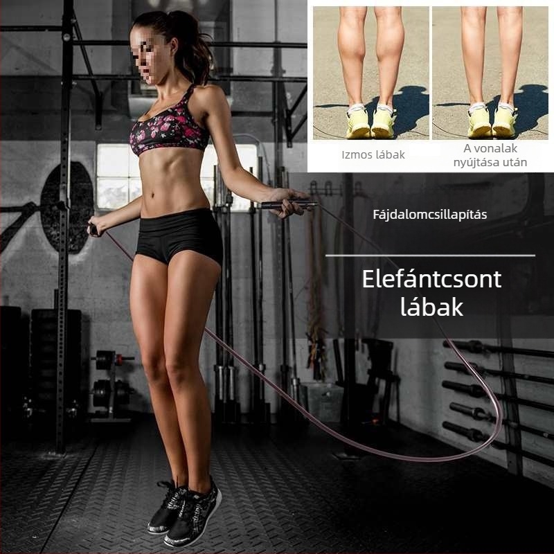Ugrókötél számlálóval edzéshez és fitneszhez – gyors edzés gyerekeknek és általános iskolásoknak