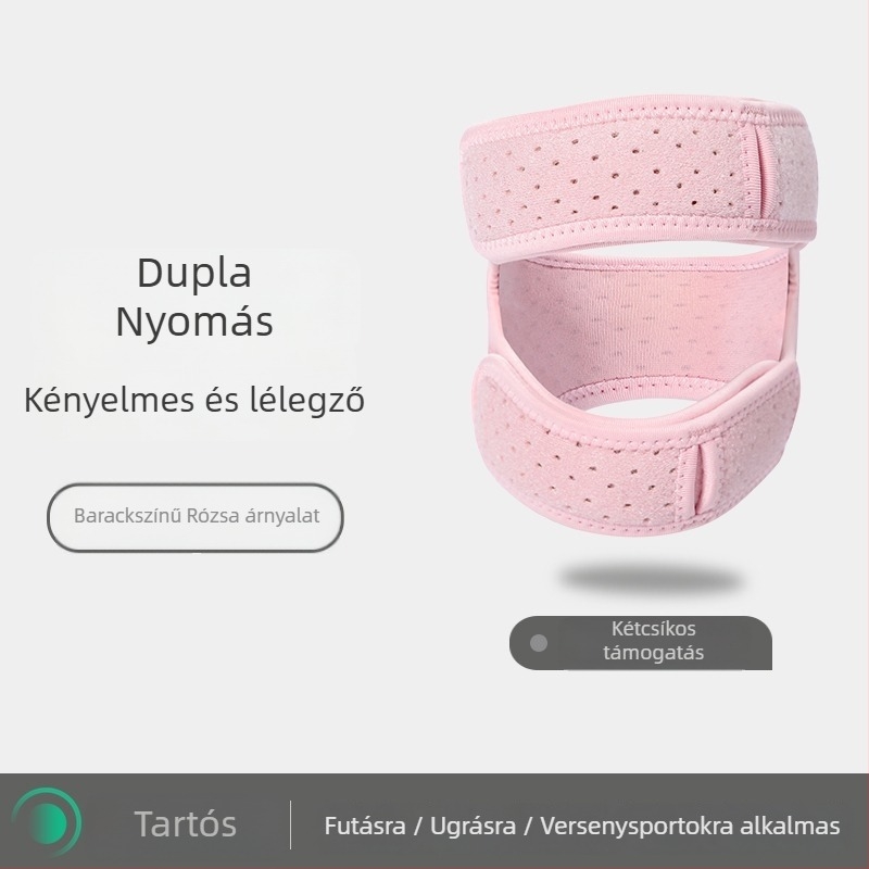 Tartini térdvédő polyeszter rostból, felnőtteknek, badmintonhoz, alsó lábszár védelem
