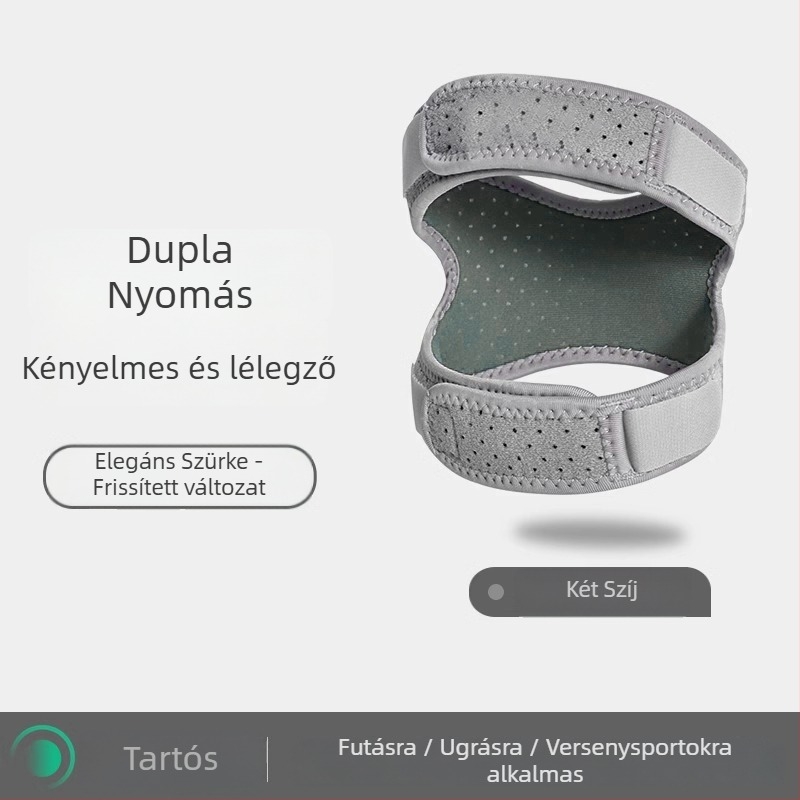 Tartini térdvédő polyeszter rostból, felnőtteknek, badmintonhoz, alsó lábszár védelem