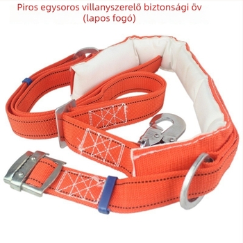 Villanyszerelő biztonsági öv oszlopokra és fára való mászáshoz – magassági munka, teljes derékszíj, márka Chenying Hardware, Termékkód 1