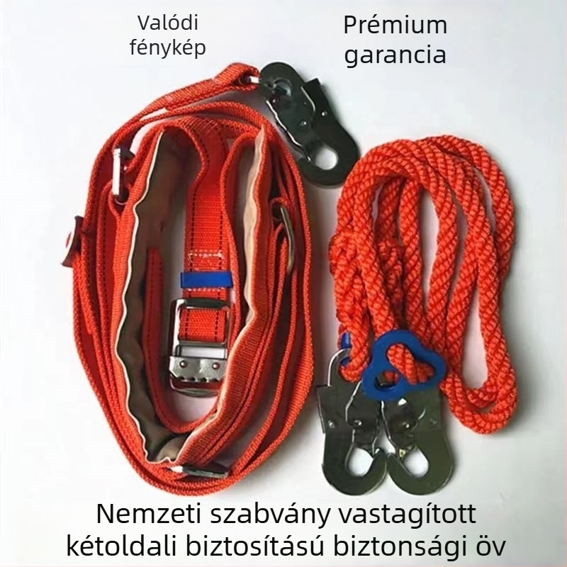 Villanyszerelő biztonsági öv oszlopokra és fára való mászáshoz – magassági munka, teljes derékszíj, márka Chenying Hardware, Termékkód 1