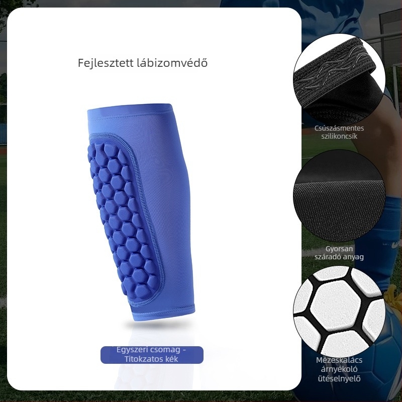 Futballhoz való vádliszárvédő – Leaper, Nylon, Vádli védelem, Légáteresztő, Gyors száradó
