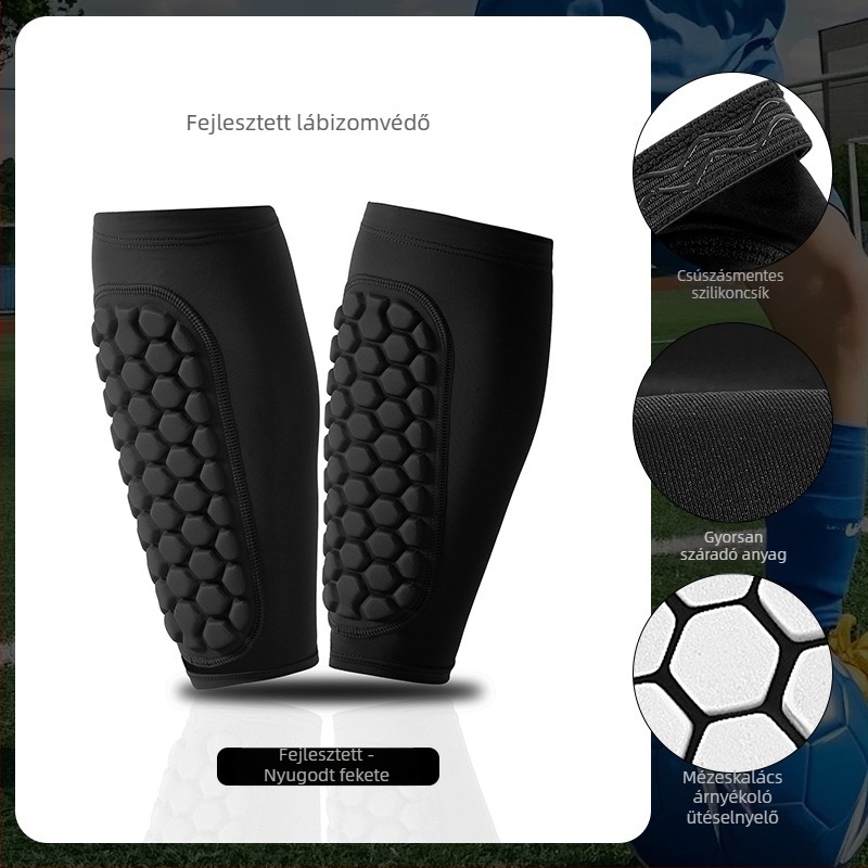 Futballhoz való vádliszárvédő – Leaper, Nylon, Vádli védelem, Légáteresztő, Gyors száradó