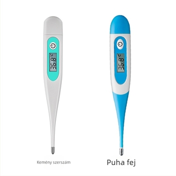 Yourian hőmérő – elektronikus digitális hőmérő otthoni használatra, hónalji és szájban méréssel, babák, gyermekek és felnőttek számára, modell Thermometer, Yuehe Injection 20212070650