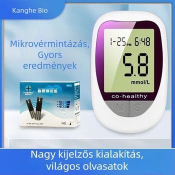KH-100 vércukor tesztcsíkok otthoni használatra — KH-100 vércukormérő Kanghe, felnőtteknek, országos garancia, orvosi szabvány Zhejiang Machinery Injection 20162220827