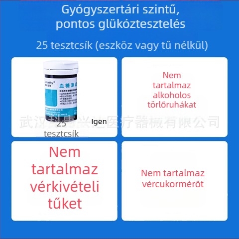 KH-100 vércukor tesztcsíkok otthoni használatra — KH-100 vércukormérő Kanghe, felnőtteknek, országos garancia, orvosi szabvány Zhejiang Machinery Injection 20162220827