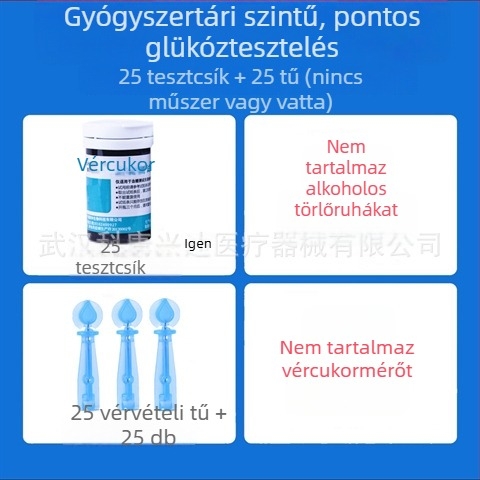 KH-100 vércukor tesztcsíkok otthoni használatra — KH-100 vércukormérő Kanghe, felnőtteknek, országos garancia, orvosi szabvány Zhejiang Machinery Injection 20162220827