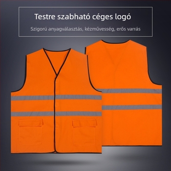 Kivilágító pamut mellény kültéri munkához – Márka: Good care; Anyag: 100% pamut; Tömeg: 80.