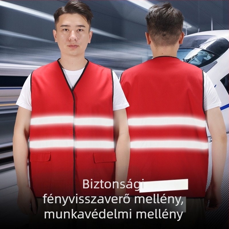 Kivilágító pamut mellény kültéri munkához – Márka: Good care; Anyag: 100% pamut; Tömeg: 80.