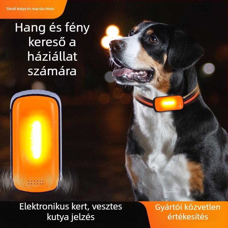 GPS háziállat-kereső macskáknak és kutyáknak, pontos pozicionálás, modell T05a, 1200mAh akkumulátor, ABS/PC ház, iOS-kompatibilis