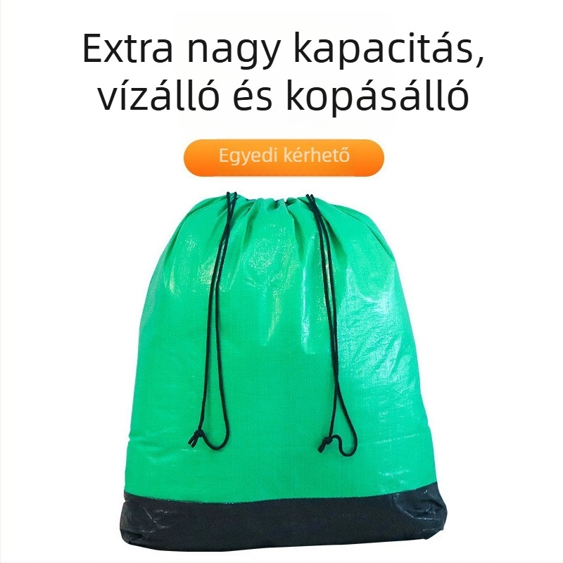 Logisztikai konténer táska, vízálló, PE szövésű, 160/180 vastagság, önzáró