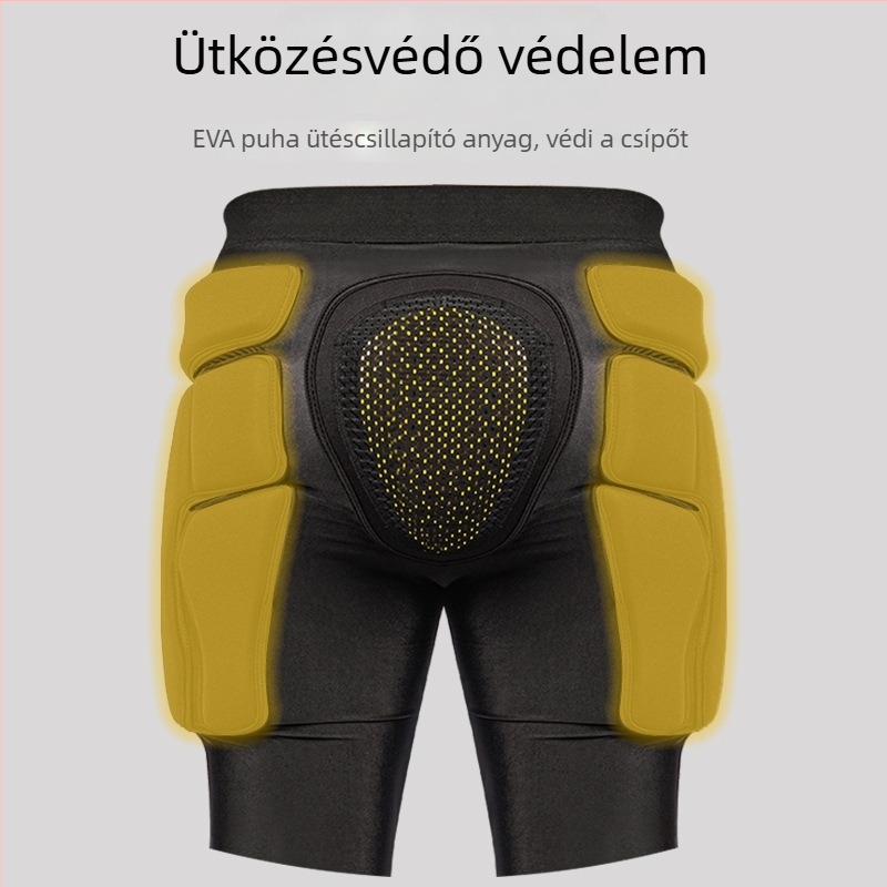 Sívédő készlet – térd-, könyök- és csípő védők, uniszex belső védőruházat síeléshez