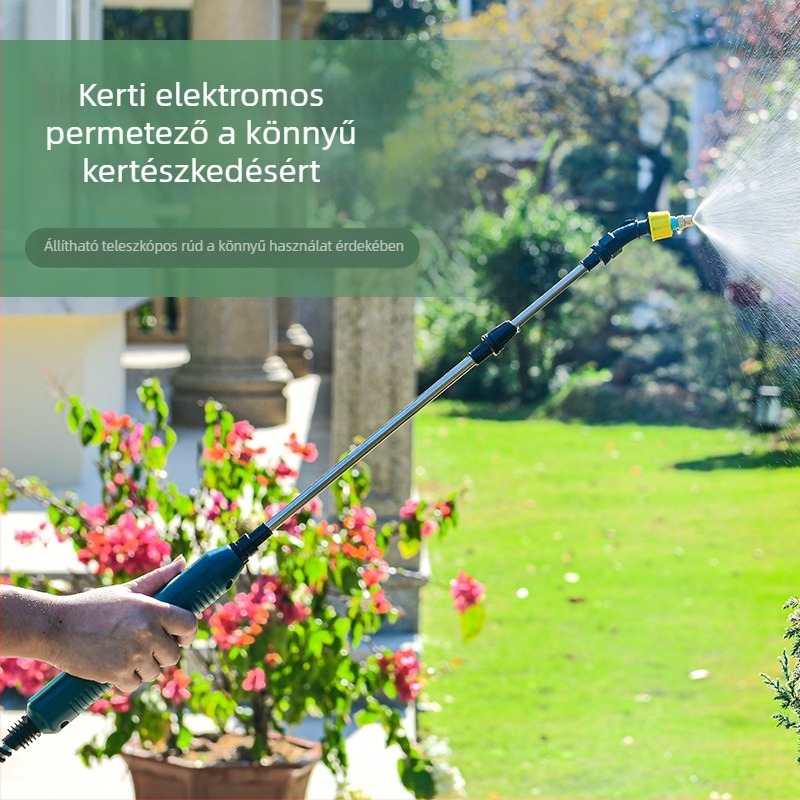 Elektromos permetezőpisztoly otthoni kertészkedéshez, multifunkcionális automatizált kis vízpermetező