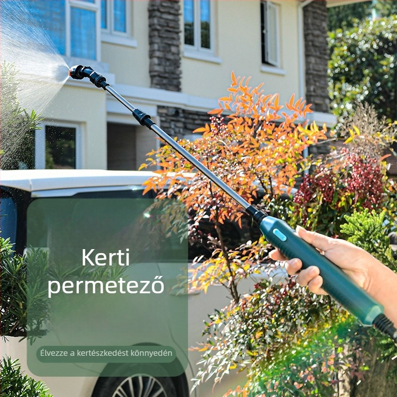 Elektromos permetezőpisztoly otthoni kertészkedéshez, multifunkcionális automatizált kis vízpermetező