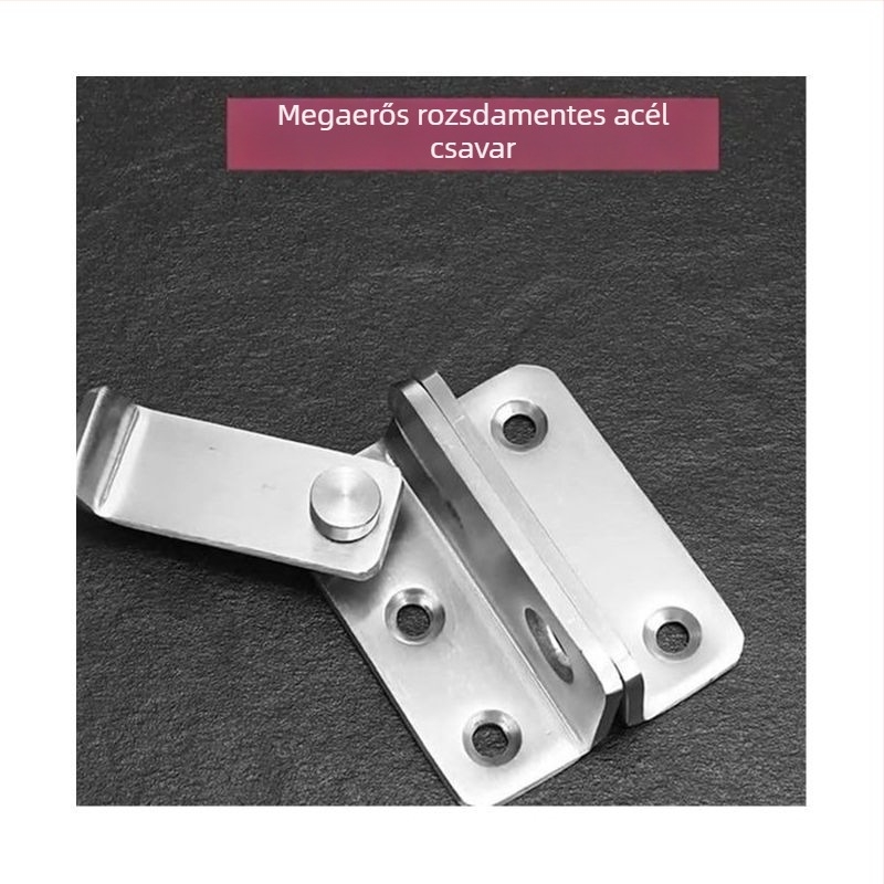 G2010 rozsdamentes acél ajtózár, faajtókhoz és irodai szekrényekhez, modern egyszerű stílus