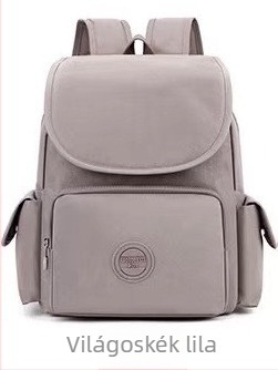Nylon hátizsák K12671, kapacitás 20 L alatt, vízálló és kopásálló, légpárnás vállpántokkal, poliészter bélés