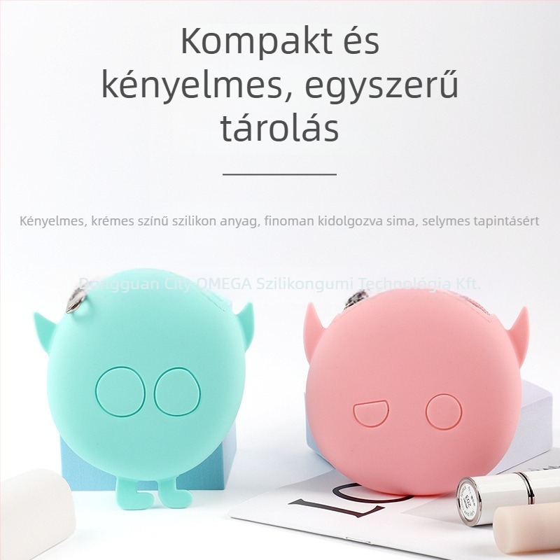Silikon pénztárca állatmintával, városi egyszerű stílus, márka GDOMG; vízálló, ultrakönnyű, vágásálló