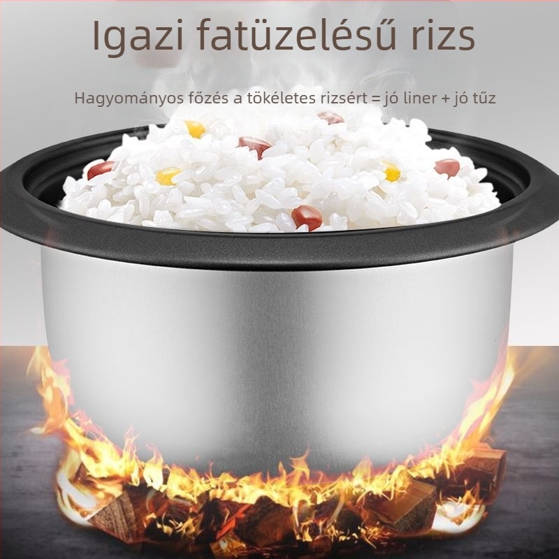 Védelmi univerzális belső edény rizsfőzőhöz, megerősített belső réteg, tapadásmentes bevonat