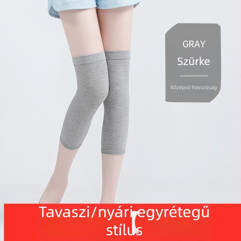 Női térd fölötti melegítőharisnya, vádli védelmével, spandex anyagból, őszre és télre, alkalmas egyéb sportokra