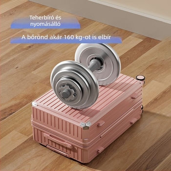 2024 új stílusú utazótáska, nagy kapacitású, friss dizájn, 360° kerekek és zár kóddal