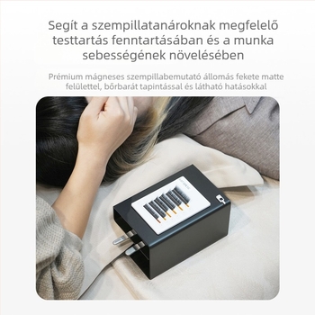 Szempillák mágneses működőasztal adszorpciós táblával, tároló dobozzal és grafting eszközzel • Hazai márka • Eredet: Guangzhou • Gyártó: Guangzhou Youle Cosmetics • Nem importált