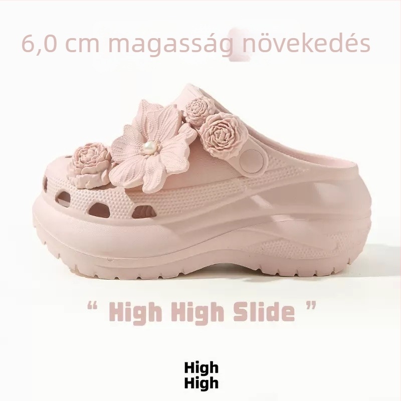 Új Crocs-stílusú papucs kiegészítők: magas minőségű cipőcsatok, fehér azália, DIY cipővirág-dísz
