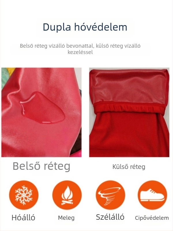 All-in-One hócipővédő, vízálló és csúszásmentes, Lycra, antibakteriális, PU bélés, jég- és hó sportokra, 2023 nyár