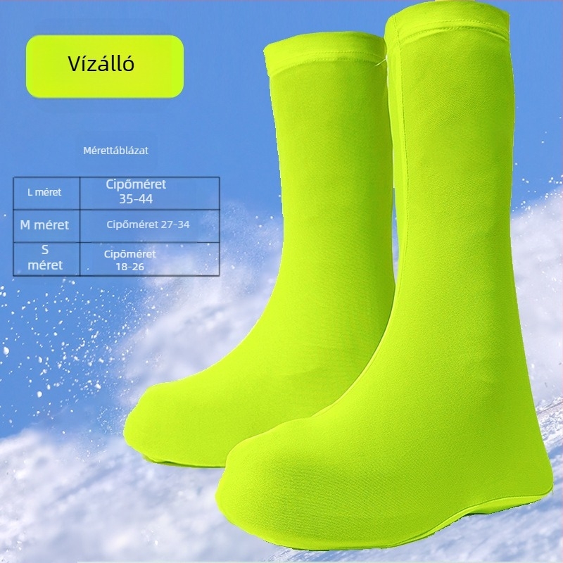 All-in-One hócipővédő, vízálló és csúszásmentes, Lycra, antibakteriális, PU bélés, jég- és hó sportokra, 2023 nyár