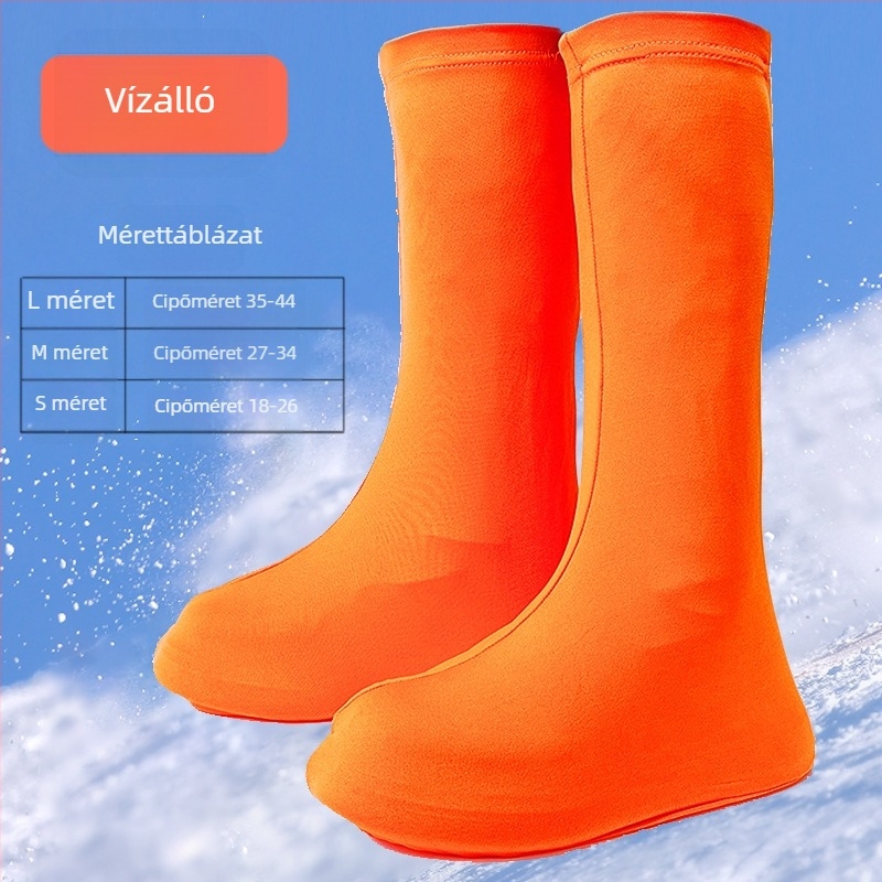 All-in-One hócipővédő, vízálló és csúszásmentes, Lycra, antibakteriális, PU bélés, jég- és hó sportokra, 2023 nyár