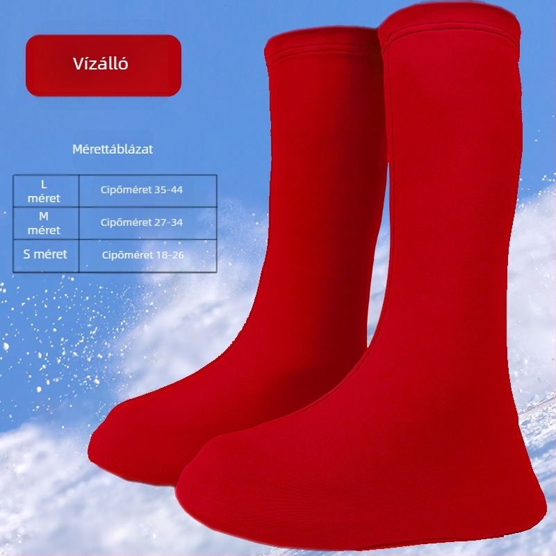 All-in-One hócipővédő, vízálló és csúszásmentes, Lycra, antibakteriális, PU bélés, jég- és hó sportokra, 2023 nyár