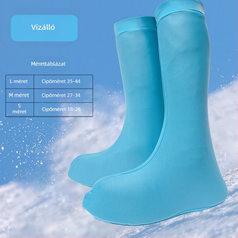 All-in-One hócipővédő, vízálló és csúszásmentes, Lycra, antibakteriális, PU bélés, jég- és hó sportokra, 2023 nyár