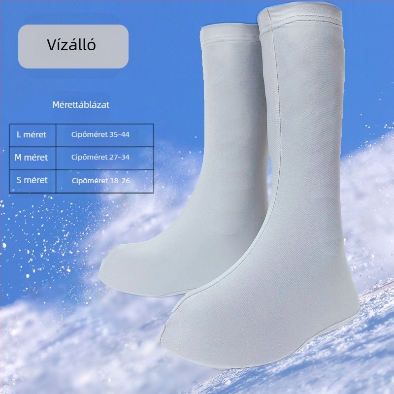 All-in-One hócipővédő, vízálló és csúszásmentes, Lycra, antibakteriális, PU bélés, jég- és hó sportokra, 2023 nyár