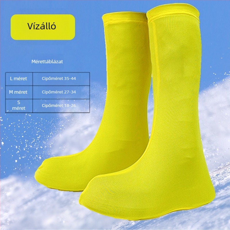 All-in-One hócipővédő, vízálló és csúszásmentes, Lycra, antibakteriális, PU bélés, jég- és hó sportokra, 2023 nyár