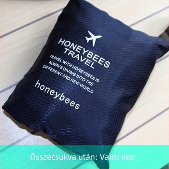 Ultra könnyű, összecsukható nylon hátizsák kültéri utazásokhoz, vízálló, 20–35 L, görbült vállpánttal, belefér egy 20 hüvelykes laptopot