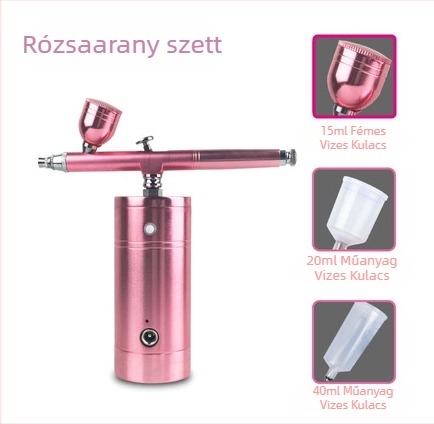 Hordozható elektromos aerográf és szórópisztoly készlet Gundam modellek festéséhez