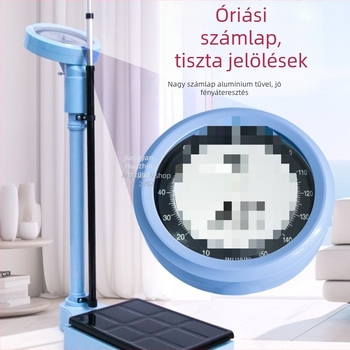 Felnőtt- és gyermek magasság- és testsúly All-in-One mérleg, Modell RTZ001, Gombos üzemmód, Okos mérleg