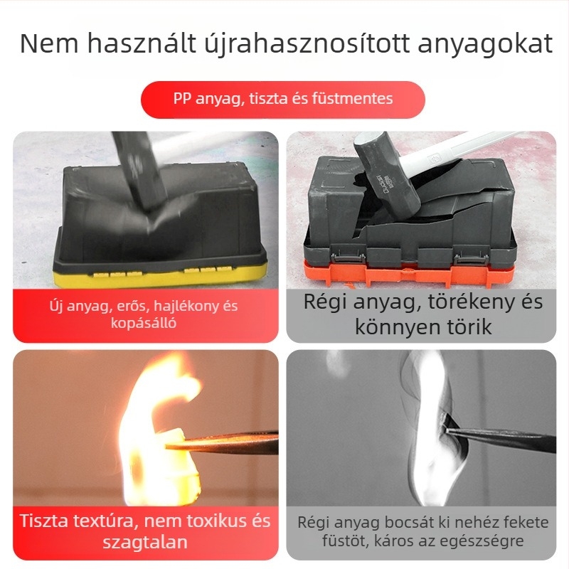 Otis műanyag szerszámos doboz – szerszámtartó doboz, vízálló, hordozható tároló